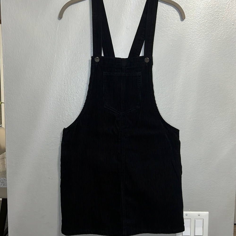 Corduroy Overall Skirt